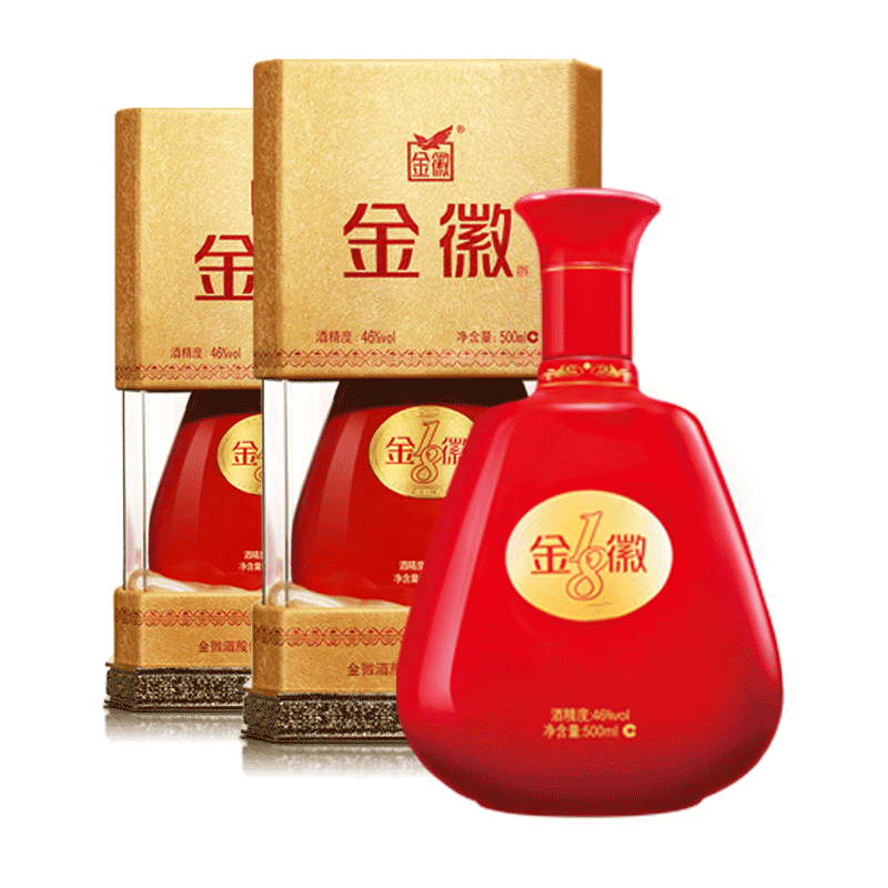 金徽酒46度金徽18浓香型白酒