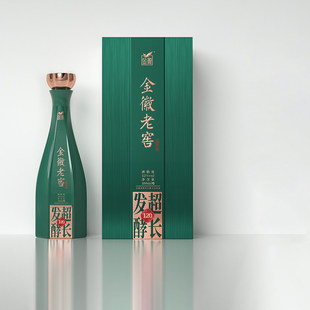 金徽酒52度金徽老窖120单瓶装500ml*1 浓香型白酒官方旗舰店