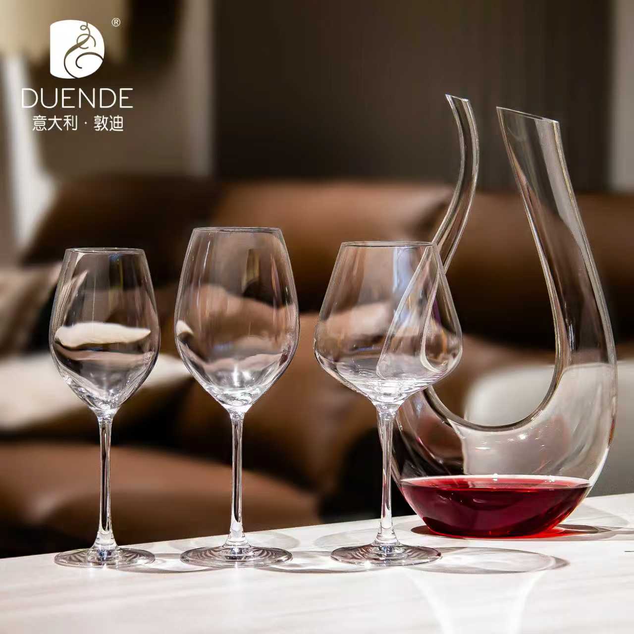意大利进口无铅水晶玻璃红酒杯