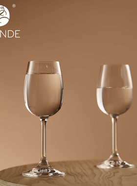 Duende进口水晶玻璃红酒杯轻奢高档小号葡萄酒杯高脚杯烈酒黄酒杯