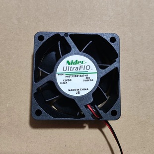 12V电源散热风扇6CM直流静音工业机柜风扇 Nidec H60T12BS13A7