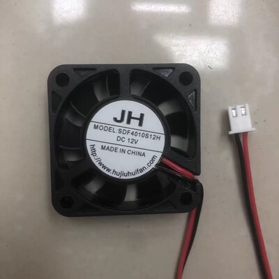 JH直流风机 MODEL：SDF4010S12H DC12V 变频器功放器静音散热风扇