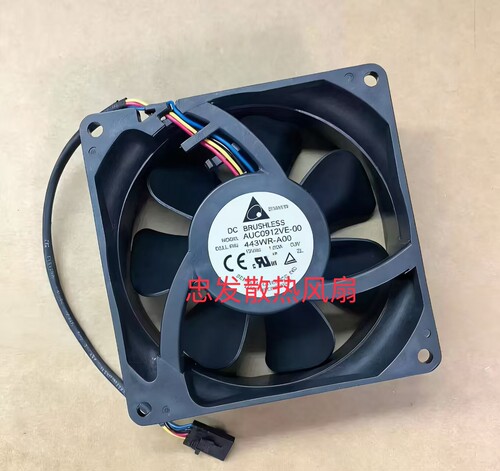 原装台达AUC0912VE 443WR-A00 12V 1.50A 9.2CM 9038机箱散热风扇