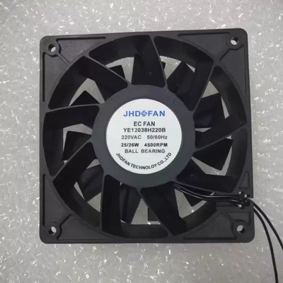 全新YE12038H220B 12038 220v高转速EC 烧烤炉 炉灶排烟 散热风扇