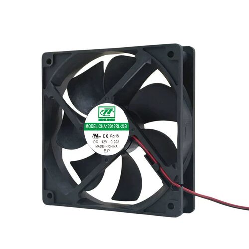 正品CHA12012RL-25B DC12V 0.20A 12025 变频器冰箱冰柜散热风扇