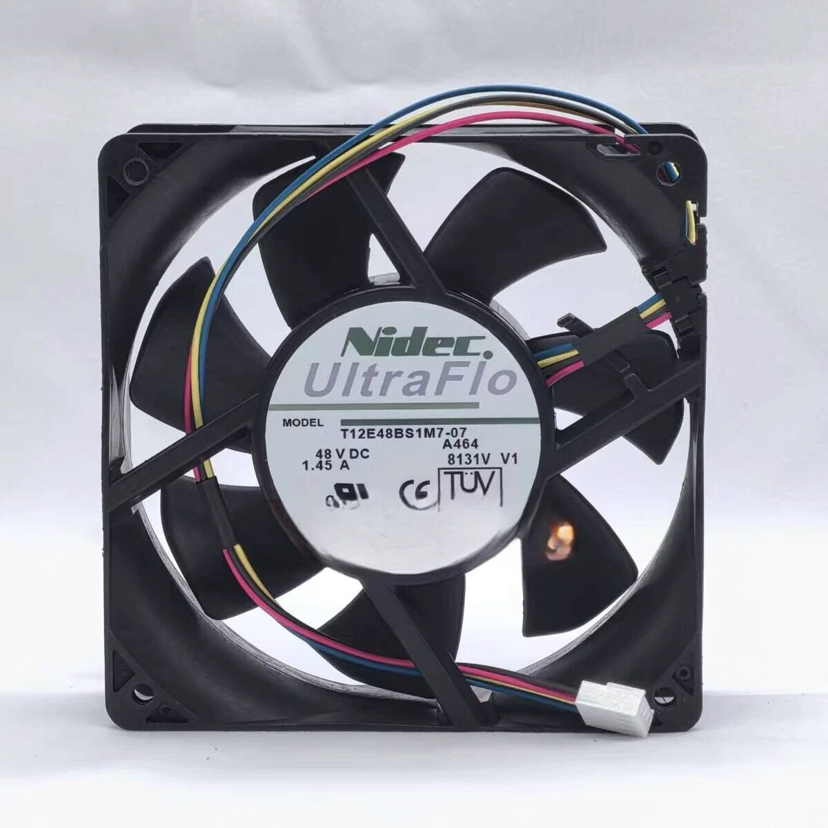 T12E48BS1M7-07 A464 48VDC 1.45A 4线原装正品进口风扇 - 实物图