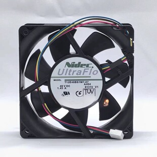 T12E48BS1M7-07 A464 48VDC 1.45A 4线原装正品进口风扇