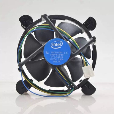 intel英特尔 E97379-001 12v 0.60A 1155/1150/1156 主板CPU 风扇