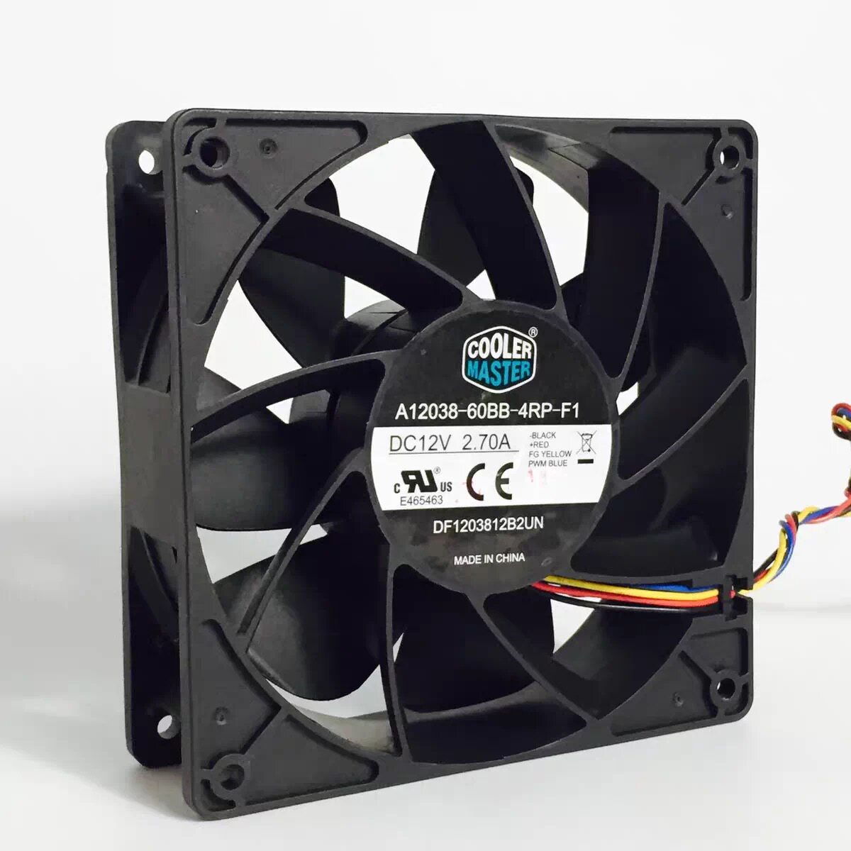 A12038-60BB-4RP-F1 酷冷 12038 12CM 12V 2.70A 4线PWM 暴力风扇