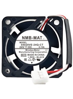 NMB 04020VE-24Q-CT 4020 4厘米 滚珠 24V 无刷直流风扇 散热风扇