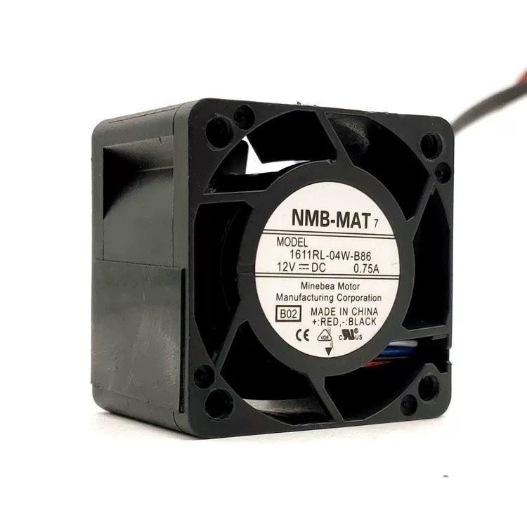 NMB 1611RL-04W-B86 4028 4CM 12V 0.75A服务器高转速暴力风扇