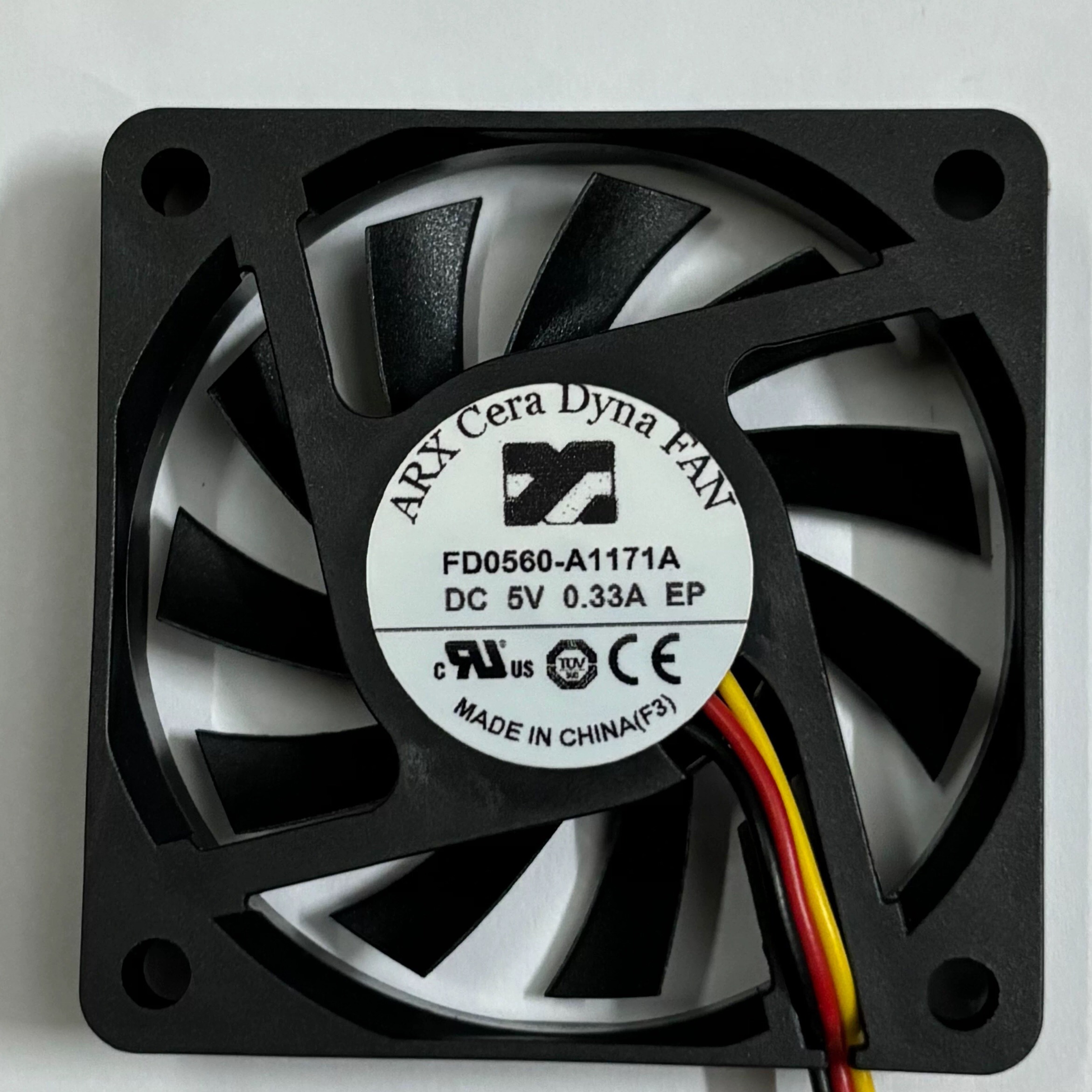 FD0560-A1171A DC5V 0.33A 原装正品ARX Cera 进口散热风扇6010