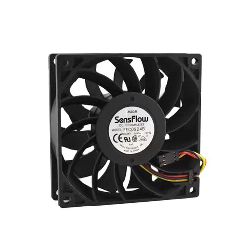 台达 FFC0924B 9025 24V 0.60A 超大风量 变频器 双滚珠 散热风扇