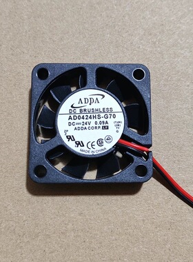 AD0424HS-G70 ADDA 4010 24V 0.09A 4cm厘米 40*40*10mm散热风扇