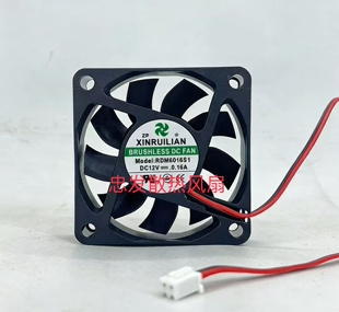 DC12V电源机箱 XINRUILIAN 0.15A RDM6015S1 变频器散热风扇 全新