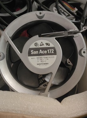 9EH1724P5C04/03 全新日本SanAce172 1.8A DC24V变频器散热风扇