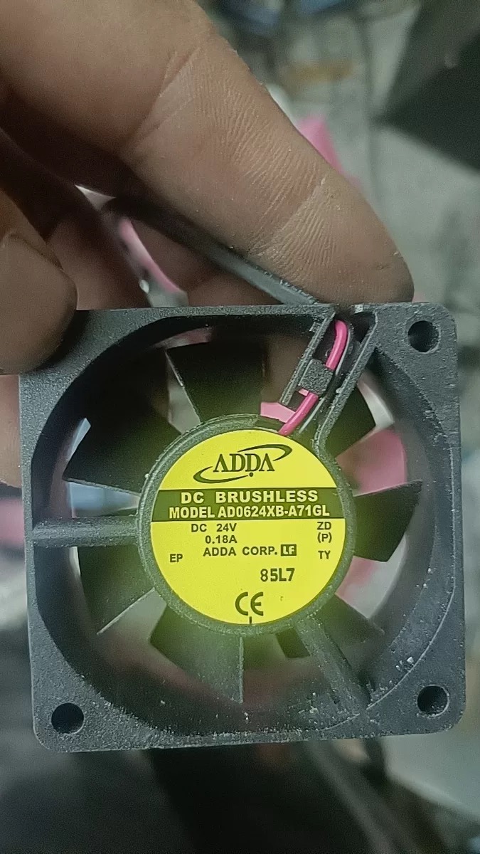 AD0624XB-A71GL DC24V 0.18A 原装正品ADDA 60*60*25两线轴流风扇