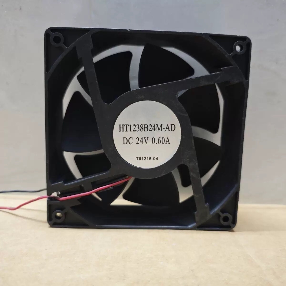 全新12CM厘米 HT1238B24M-AD  24V 0.60A 变频器 电焊机散热风扇