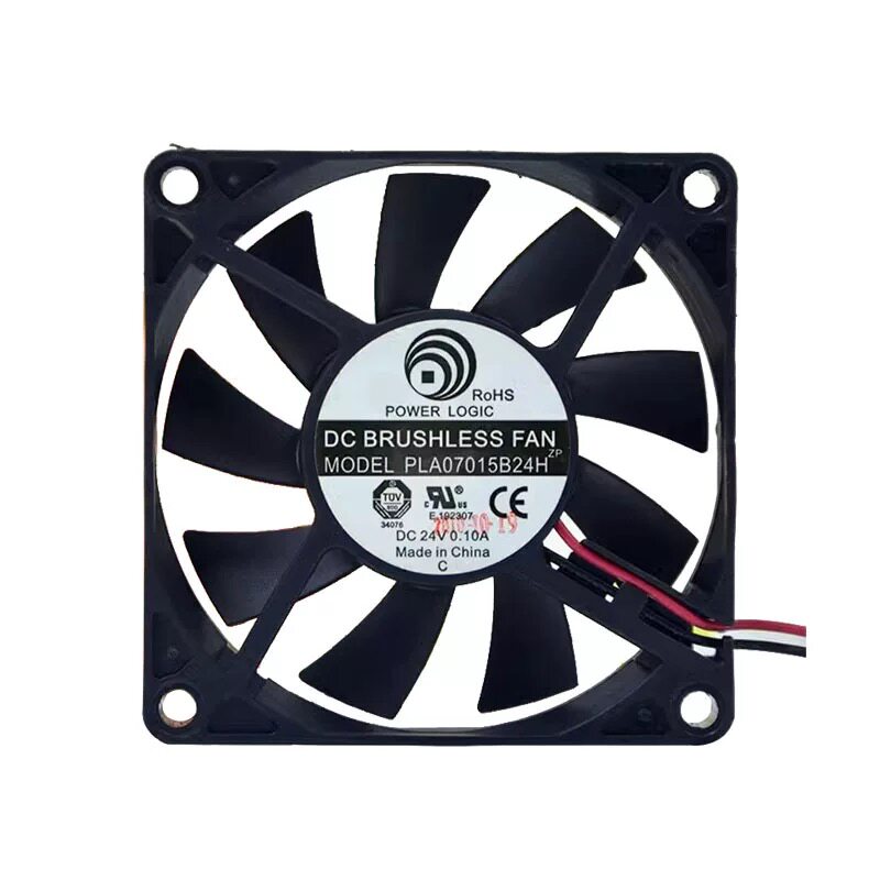 动力/POWER  24V 0.10A PLA07015B24H 7015 7厘米工控机 散热风扇