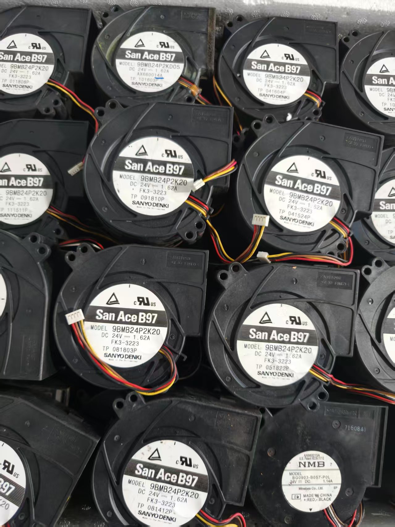 原装配件 施乐V80 180 2100 3100 定影器风扇 编码127K70180