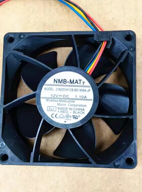 NMB-MAT  J18025VH12B-BD1999A-JP 12V  1.10A 8cm厘米大风量风扇