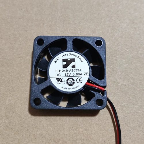 原装三匠ARX 4010 FD1240-A3033A DC12V 0.09A 3线 4CM 静音风扇