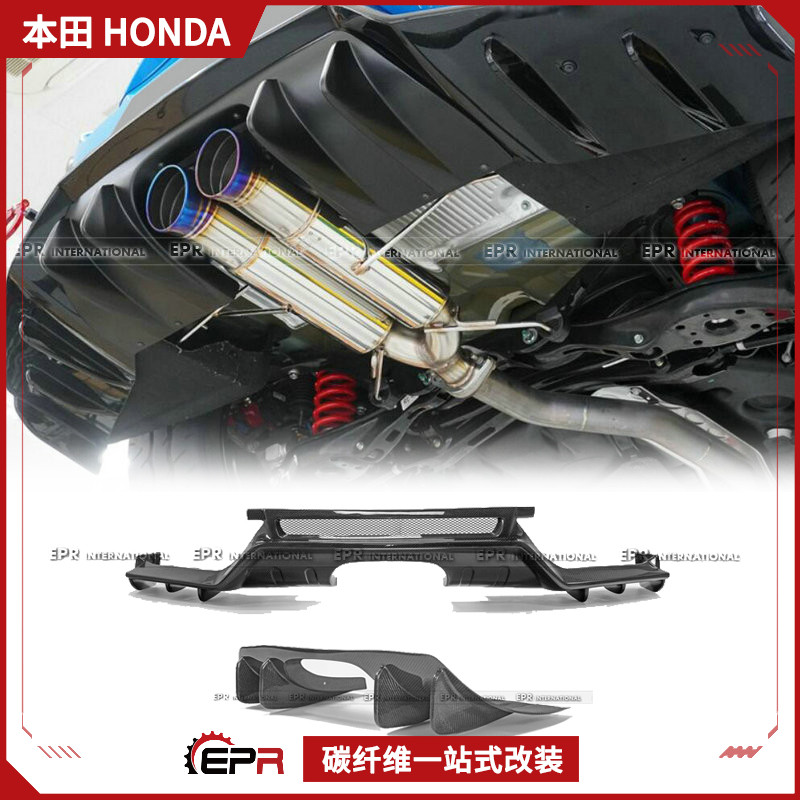 思域FK8TypeR碳纤维JS款后扰流