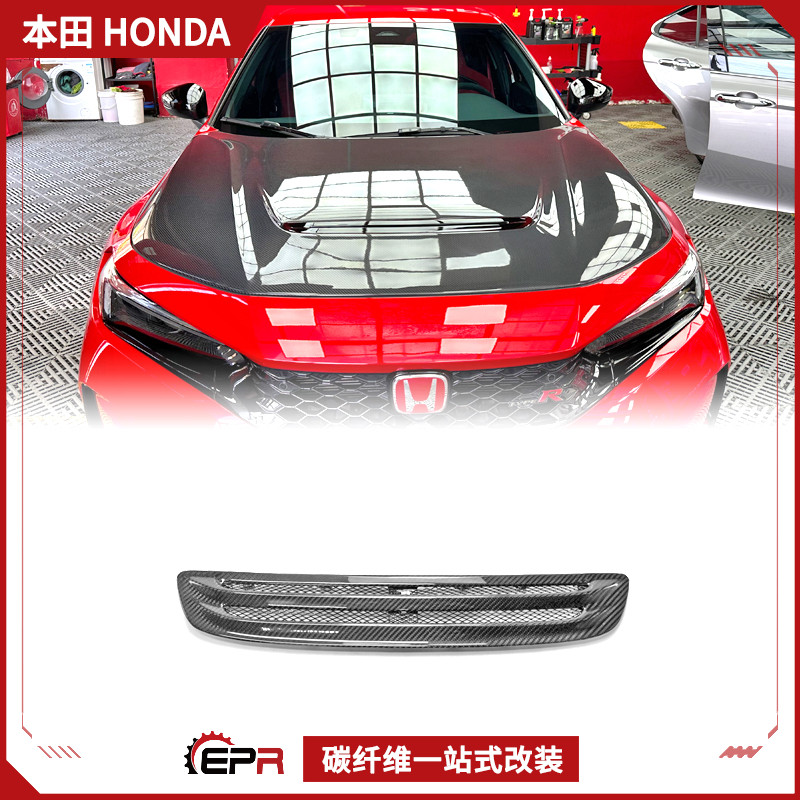 FL5机盖风铲碳纤维改装TypeR