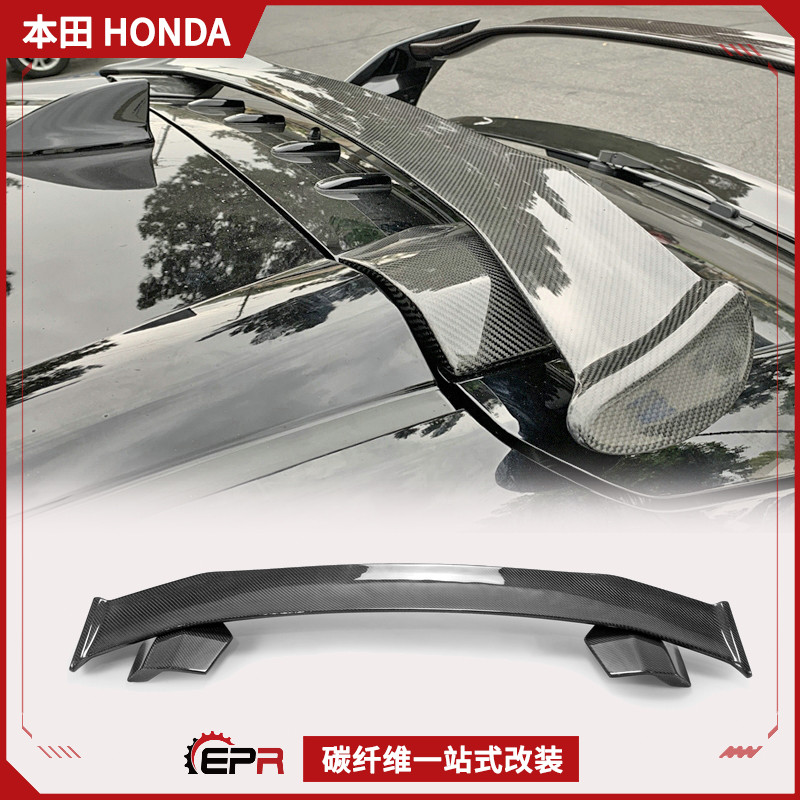 改装尾翼顶翼SPOON碳纤维思域