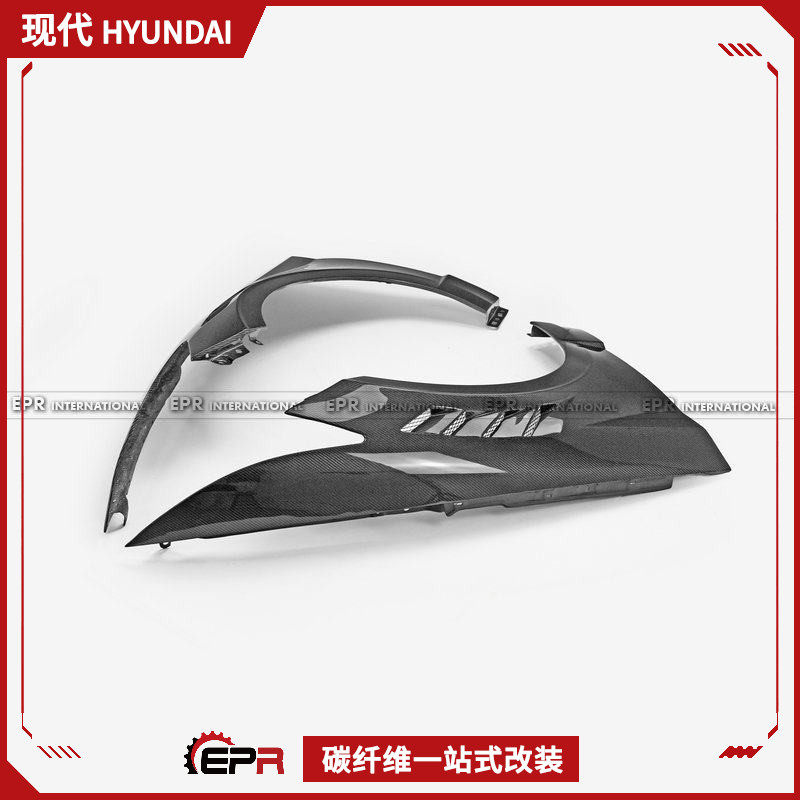 适用于现代 索纳塔 DN8 碳纤维EPA款前叶子板翼子板开孔散热改装,汽车用品/电子/清洗/改装,全车改装套件,淘宝优惠券,粉丝福利购,淘宝优惠卷