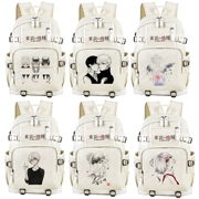 Tokyo Ghouls Schoolbag Tokyo 动漫 anime quanh nhà chuông làm túi máy tính đeo vai Jin Muyan - Carton / Hoạt hình liên quan