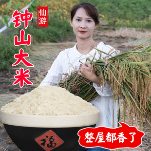 正宗钟山农家 不抛光不打蜡  新米长粒香软糯稻花香象牙大米紫米