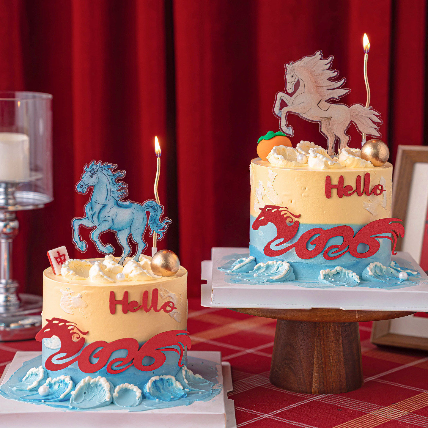 马到成功马亚克力蛋糕装饰插牌hello2026跨年新春甜品烘焙插件,节庆用品/礼品,节日装扮用品,淘宝优惠券,粉丝福利购,淘宝优惠卷