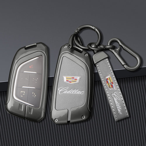 适用凯迪拉克CT5钥匙套2023款ct4刀锋GT4 ct6 xt4汽车高档壳扣男
