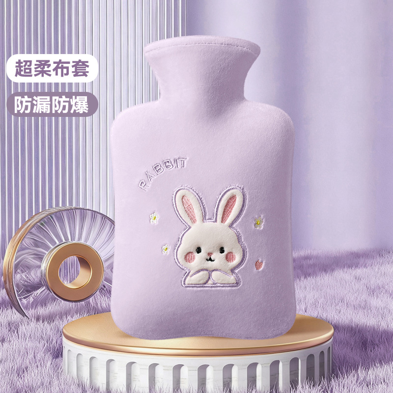 热水袋注水可爱卡通女学生暖身敷肚子暖水袋冲罐水暖手宝暖手袋