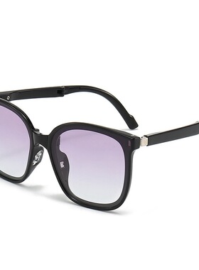 2026新款折叠气垫鼻托偏光墨镜女式防晒时尚开车防紫外线太阳眼镜