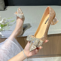 Золотая густая пятка 4 см