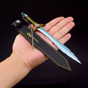 上古卷轴5天际游戏周边单手剑寒裂武器金属模型合金兵器玩具刀剑