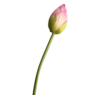 0.8米仿真花荷花莲花绢花客厅落地装饰插花瓶花朵花苞质感绿植高