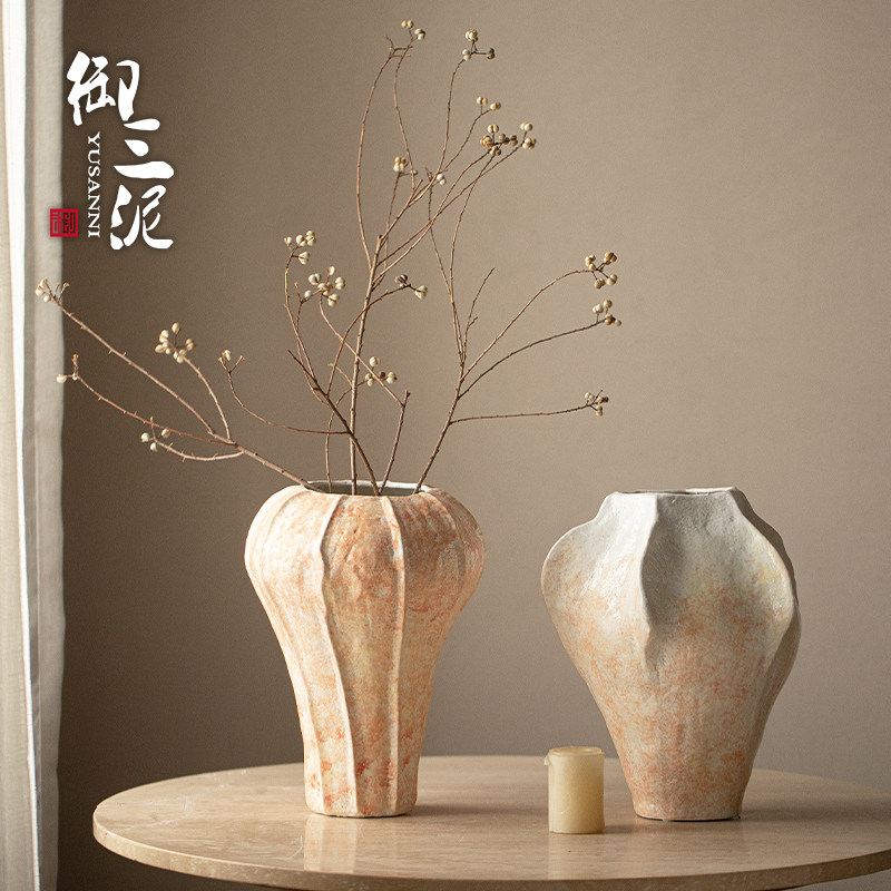 景德镇北欧现代简约客厅玄关插花装饰摆件干花插鲜花轻奢创意花瓶