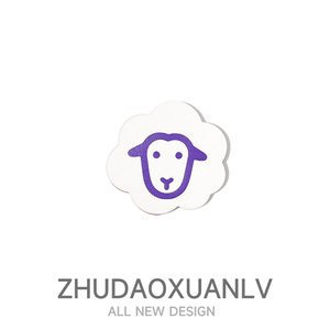 十二生肖羊纯手工制作真皮车载出风口装饰汽车香薰香水持久淡香氛