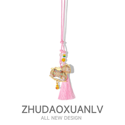 2026马年国风新年小马汽车挂件创意车载后视镜装饰品挂件新年礼物