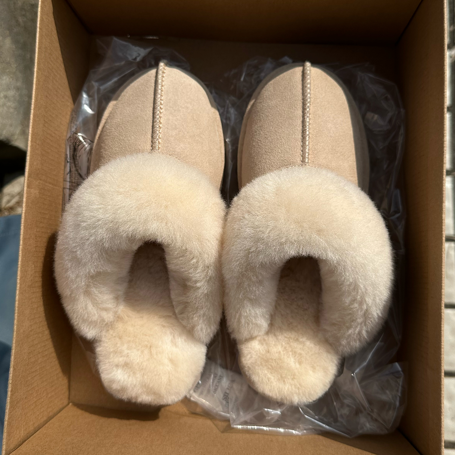 毛毛拖鞋女外穿羊皮毛一体包头拖雪地靴松糕一脚蹬懒人棉鞋冬季,女鞋,毛毛鞋,淘宝优惠券,粉丝福利购,淘宝优惠卷