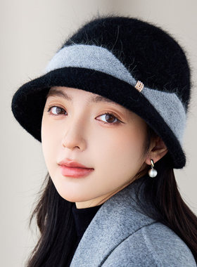 中老年人妈妈盆帽子女士冬季保暖