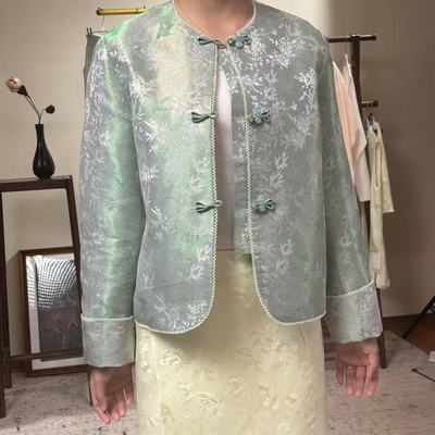 李德喜宋锦杏林春燕纹浮光锦2025秋季新款新中式国风日常带钢印