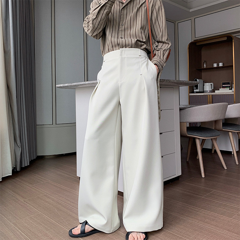 Hualun夏季宽松型西裤图片