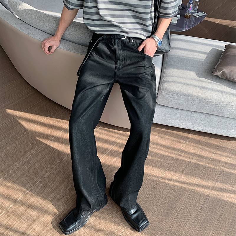 Hualun牛仔裤男款裤子潮