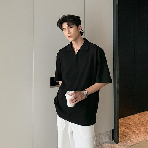 Hualun夏季短袖polo衫t恤男
