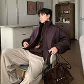 羽绒服男款 Hualun冬季 潮牌帅气cleanfit短款 保暖轻薄白鸭绒外套男