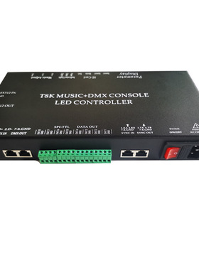 led麦爵士KTV包房DMX512控台酒吧婚礼堂声光联动幻彩灯带可编程